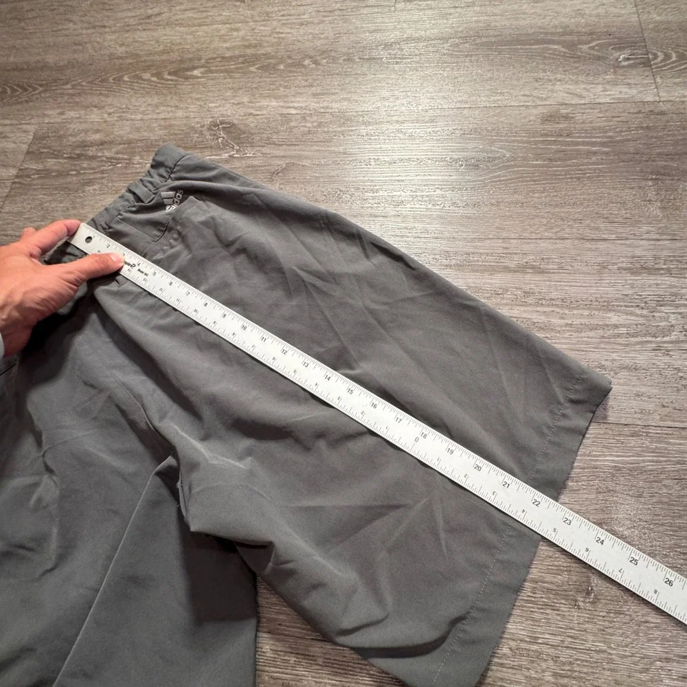 Adidas Golf Shorts Mens 38 Gray Stretch Performance Ultimate 365 Flat Golfer 10